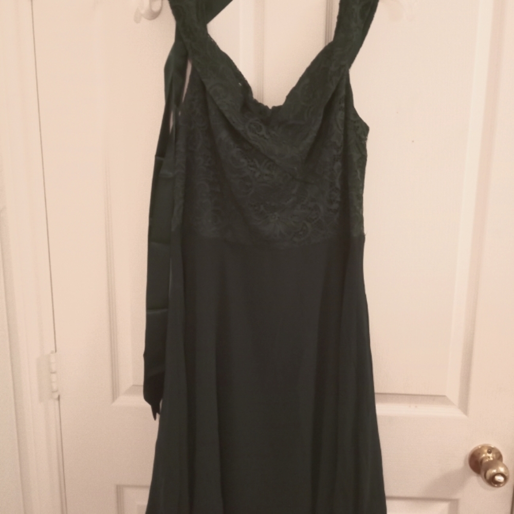 Green semi formal dress